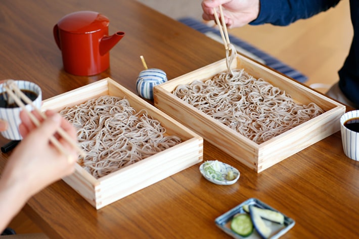 木製うどん・そば道具 板そばの木箱 | 【公式通販】卯月製麺（うづきせいめん）オンライン