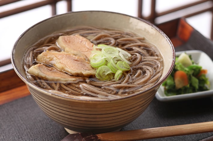 山形の冷たい肉そば 鶏肉付 公式通販 卯月製麺 うづきせいめん オンラインショップ